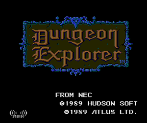 Dungeon Explorer (USA) Screenshot